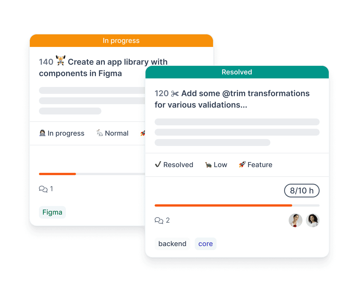 Built-in ticketing system and customer portal