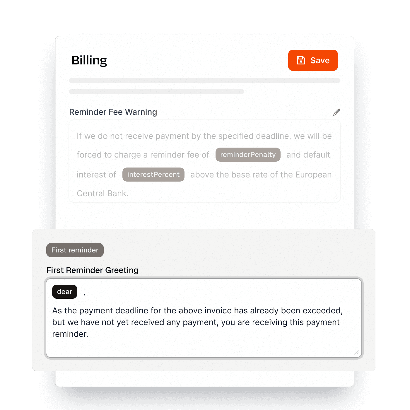 Dunning workflow